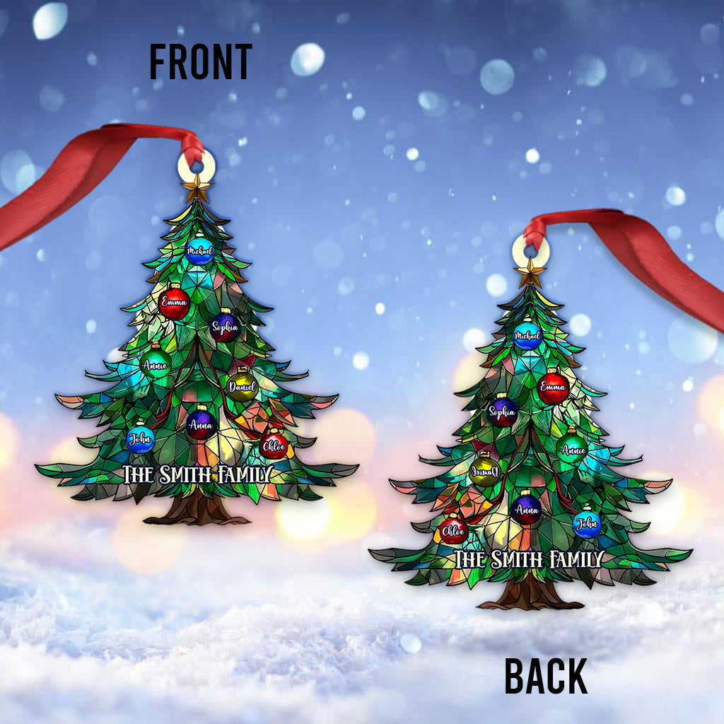 Family Christmas - Personalized Family Ornament