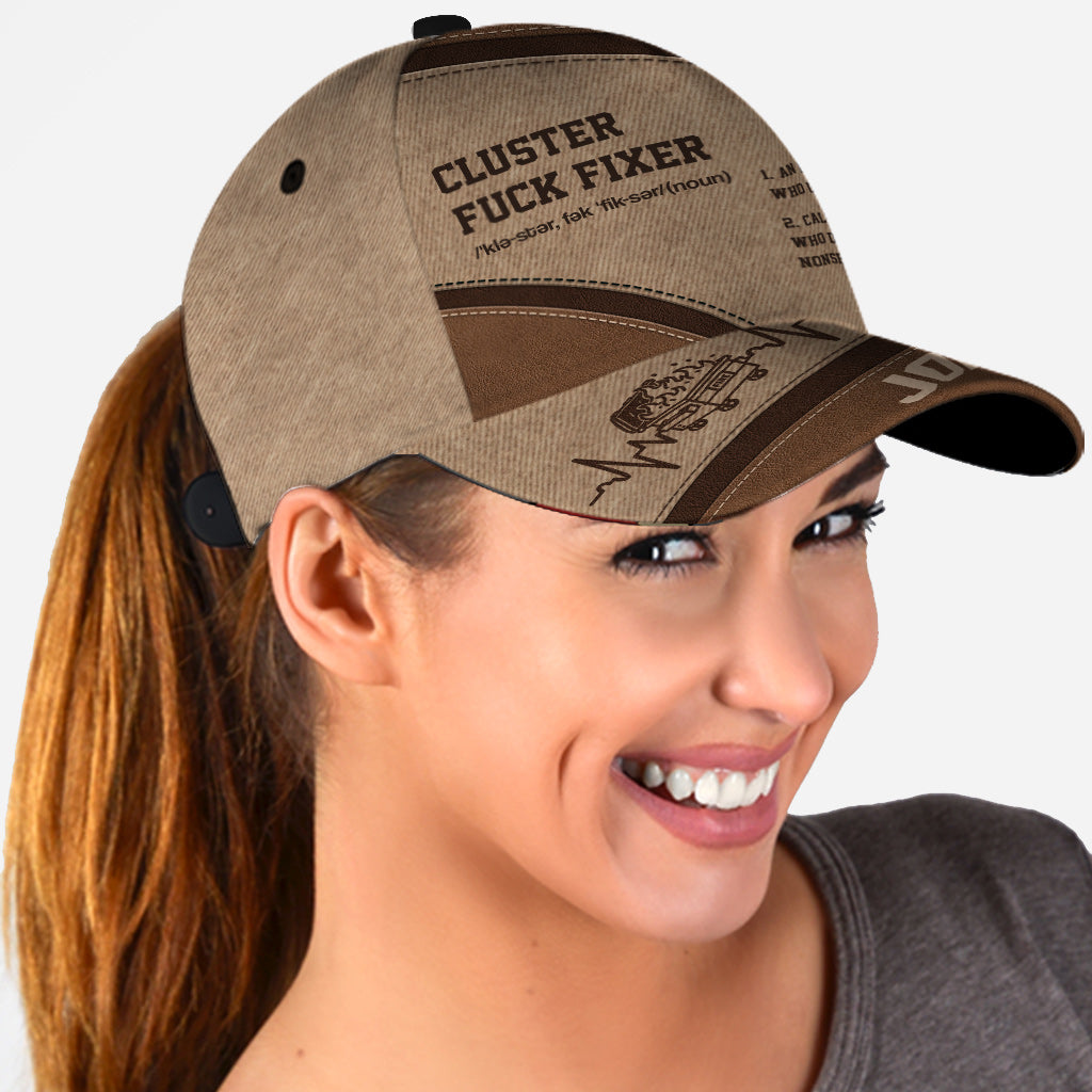 Cluster F**** Fixer - Personalized Colleague Classic Cap