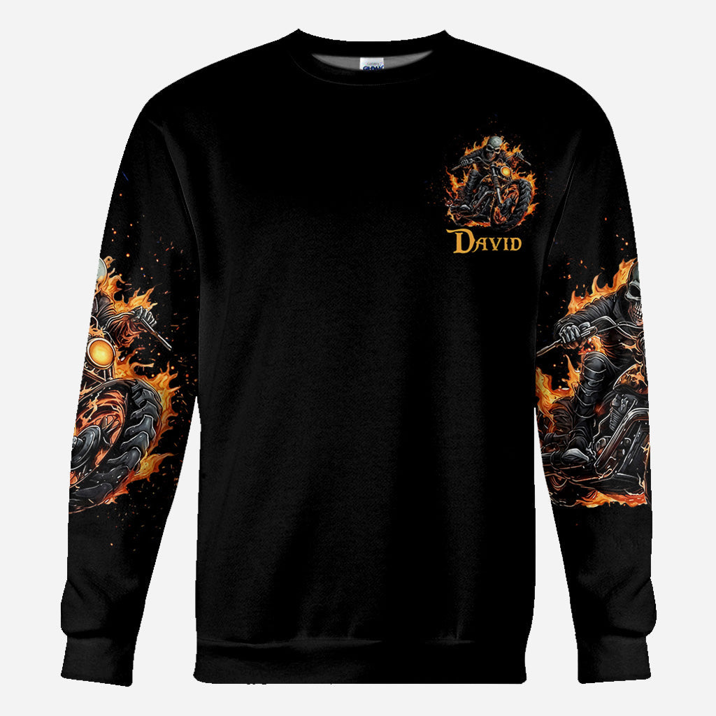 Son Of Aspirin - Personalized Biker All Over Shirt