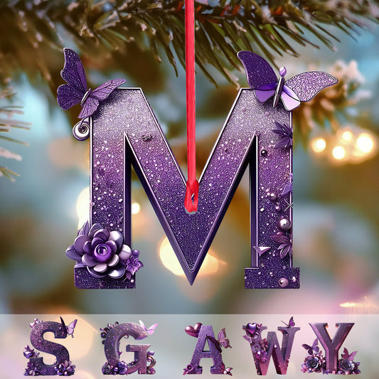 Love Butterflies - Personalized Butterfly Ornament