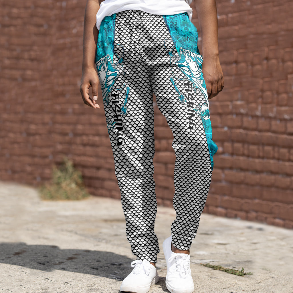 Love Fishing - Personalized Fishing Hoodie and Sweatpants