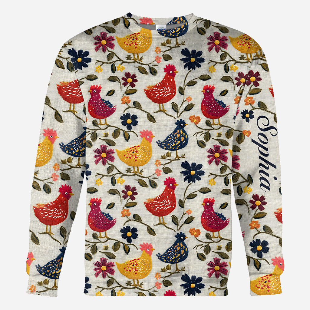 Chicken Lover - Personalized Chicken All Over Shirt