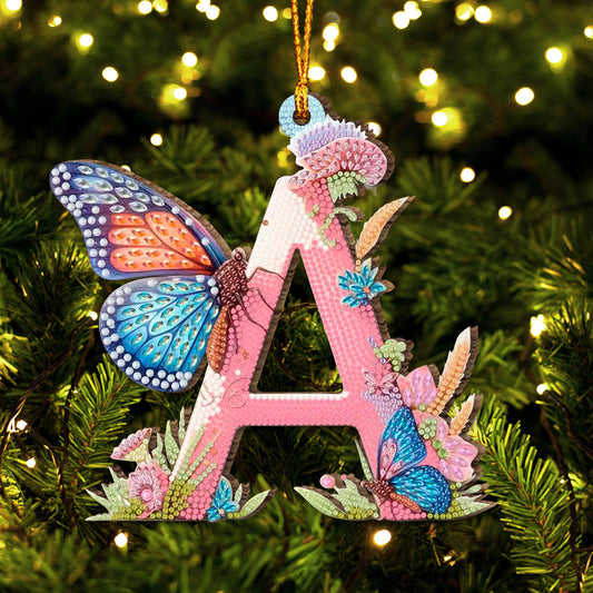 Beautiful Butterfly - Personalized Butterfly Ornament