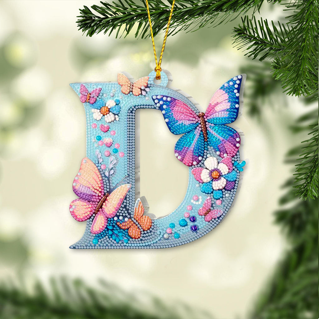 Beautiful Butterfly - Personalized Butterfly Ornament