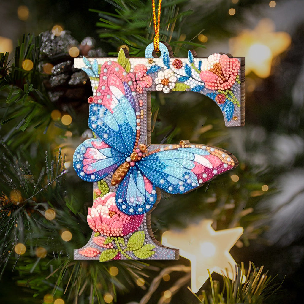 Beautiful Butterfly - Personalized Butterfly Ornament
