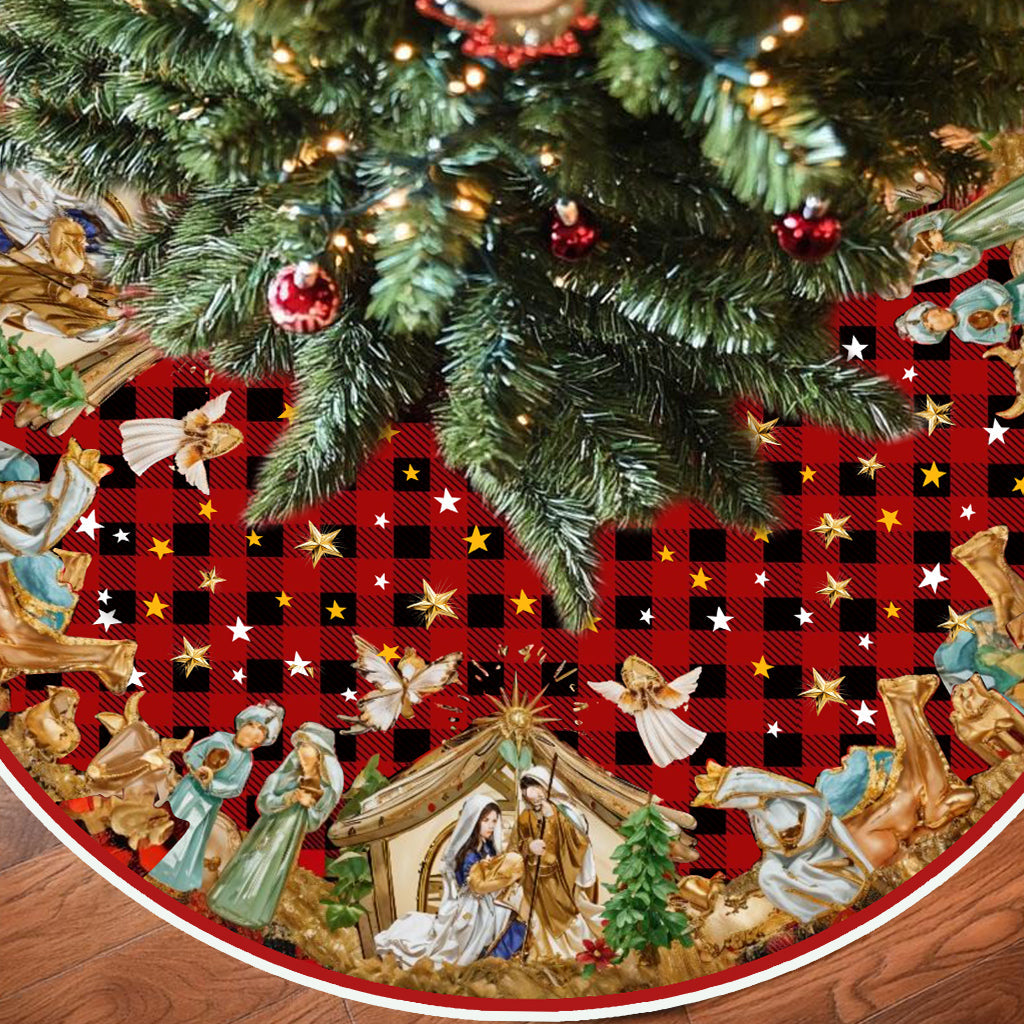 Merry Christmas - Christian Tree Skirt