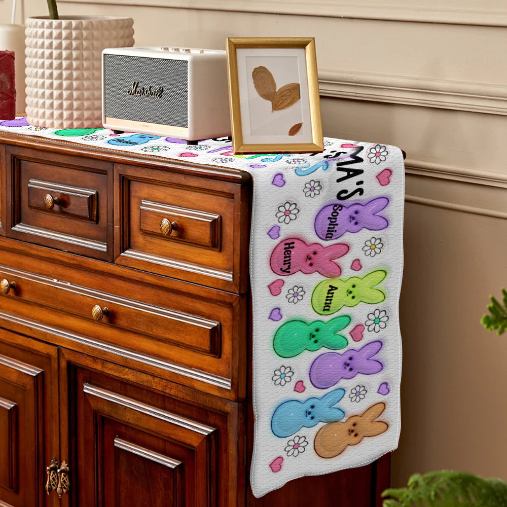 Grandma's Peeps - Personalized Grandma Table Runner