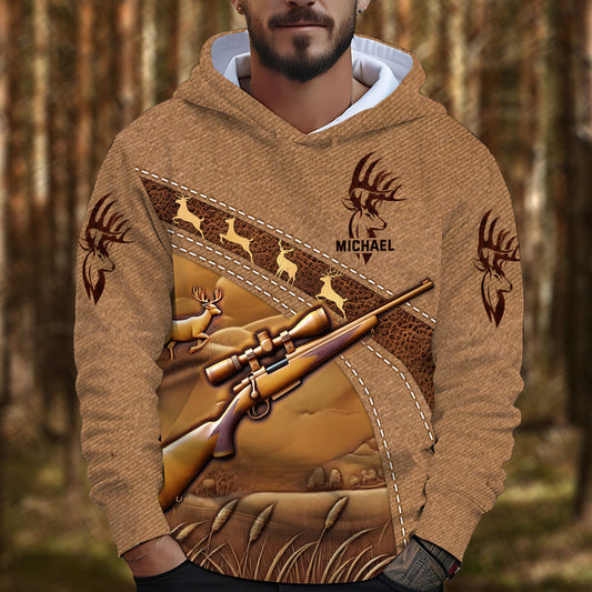 Love Hunting - Personalized Hunting All Over Shirt