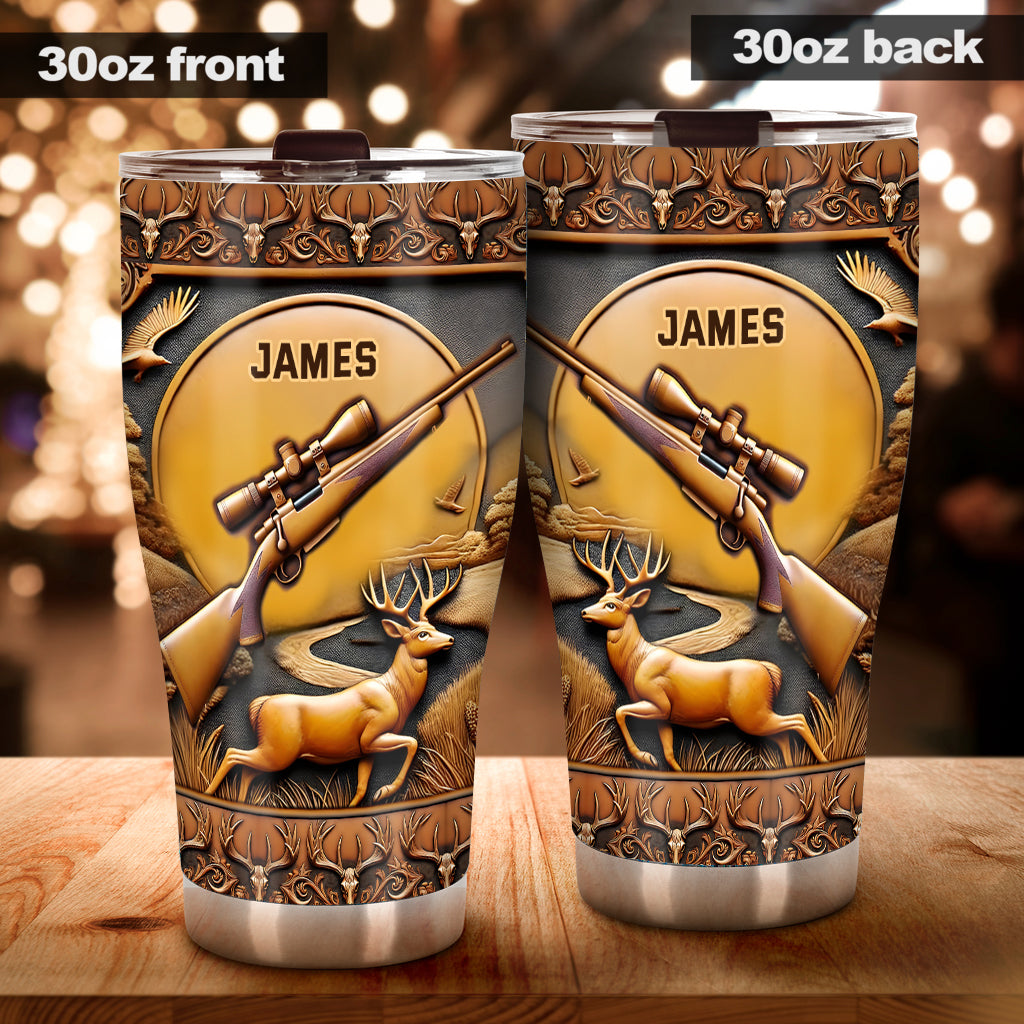 Love Hunting - Personalized Hunting Tumbler