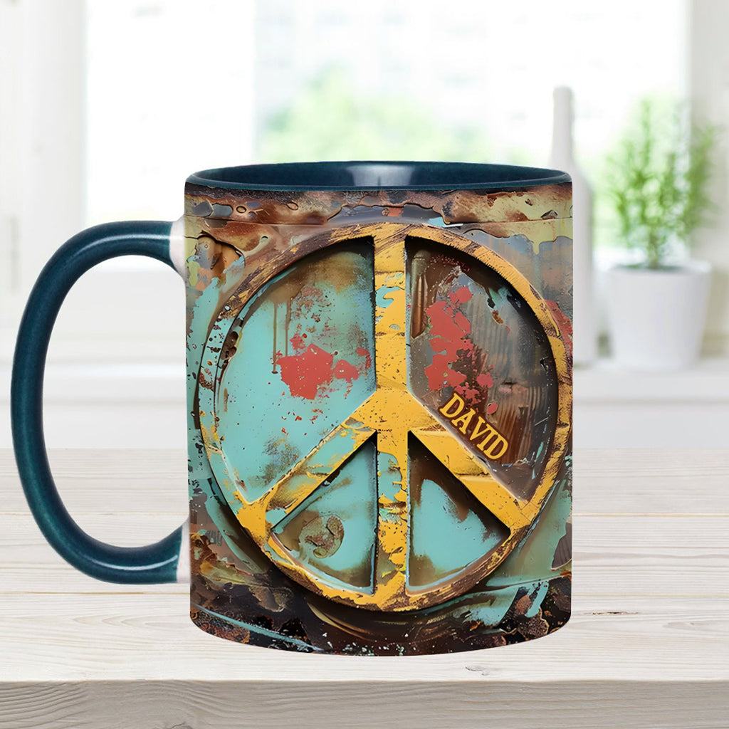 Hippie Soul - Personalized Hippie Accent Mug