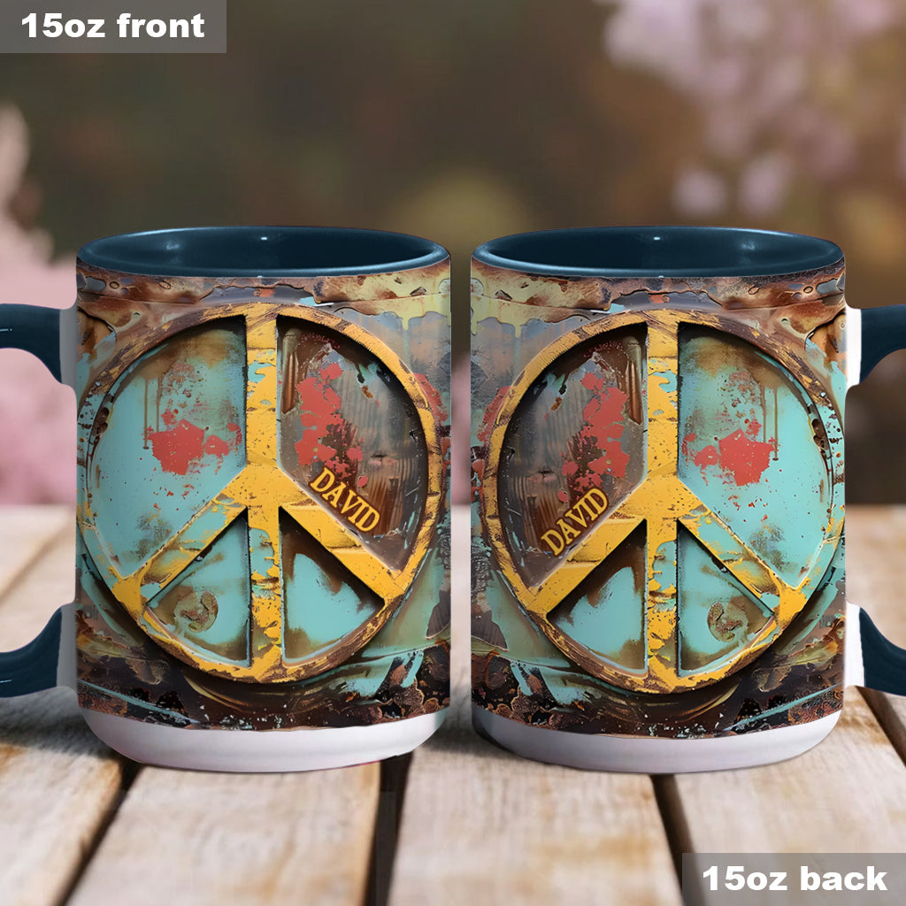 Hippie Soul - Personalized Hippie Accent Mug