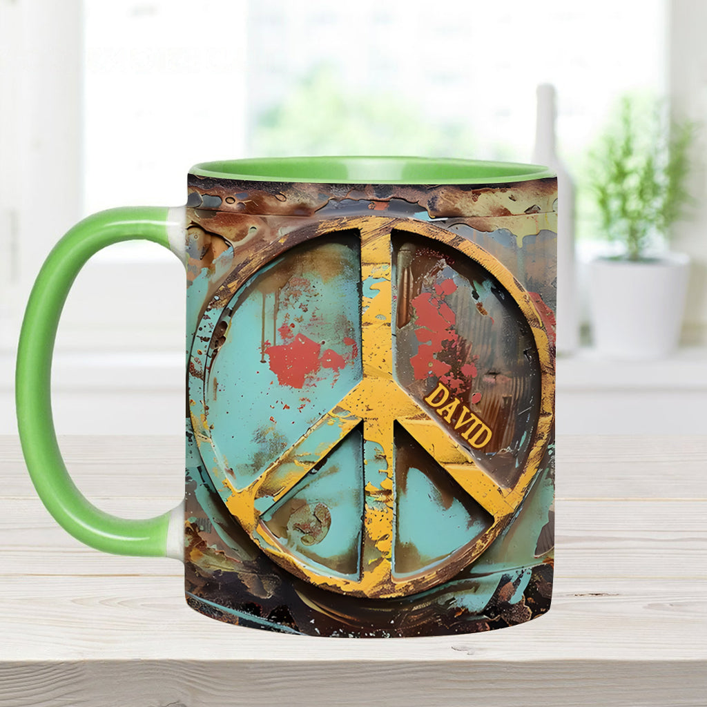 Hippie Soul - Personalized Hippie Accent Mug