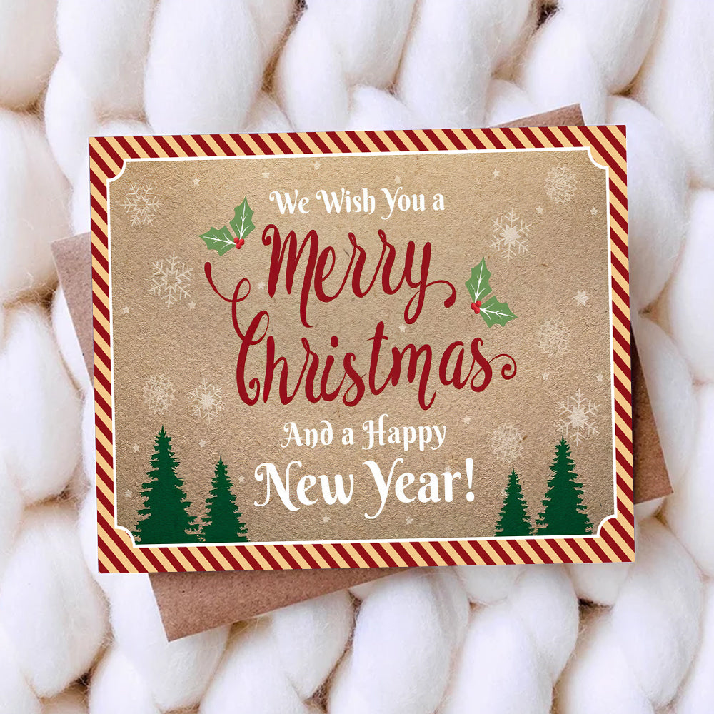 Christmas Greeting Card - Family Greeting Card