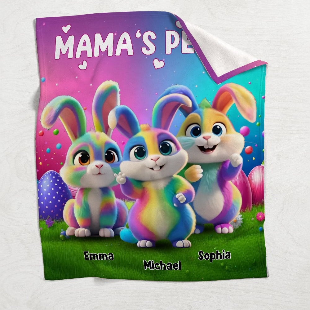 Grandma's Peeps - Personalized Grandma Blanket