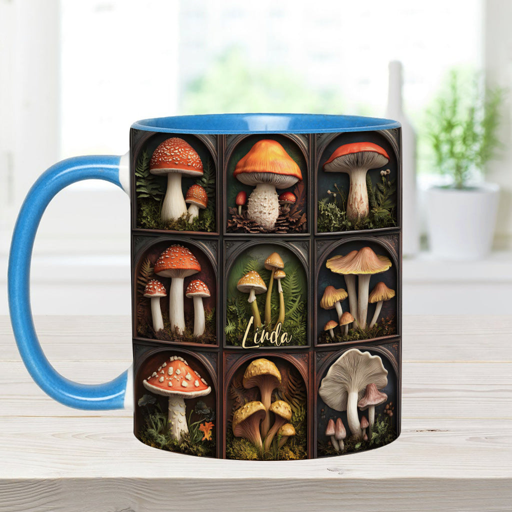 Mushroom Collection - Personalized Mushroom Accent Mug