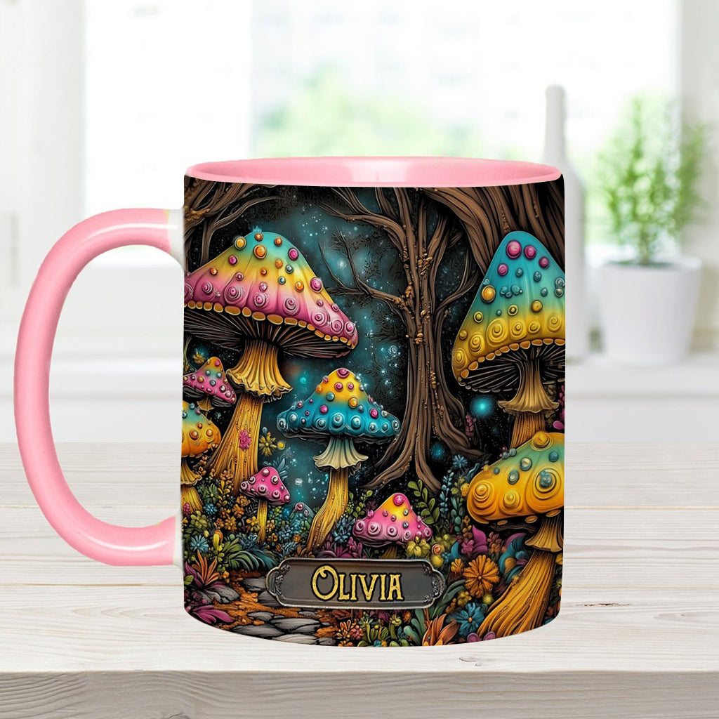 Magic Mushroom - Personalized Mushroom Accent Mug