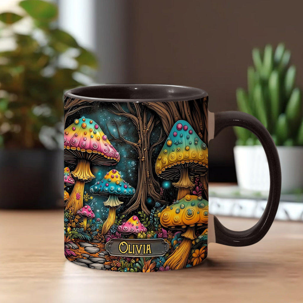 Magic Mushroom - Personalized Mushroom Accent Mug