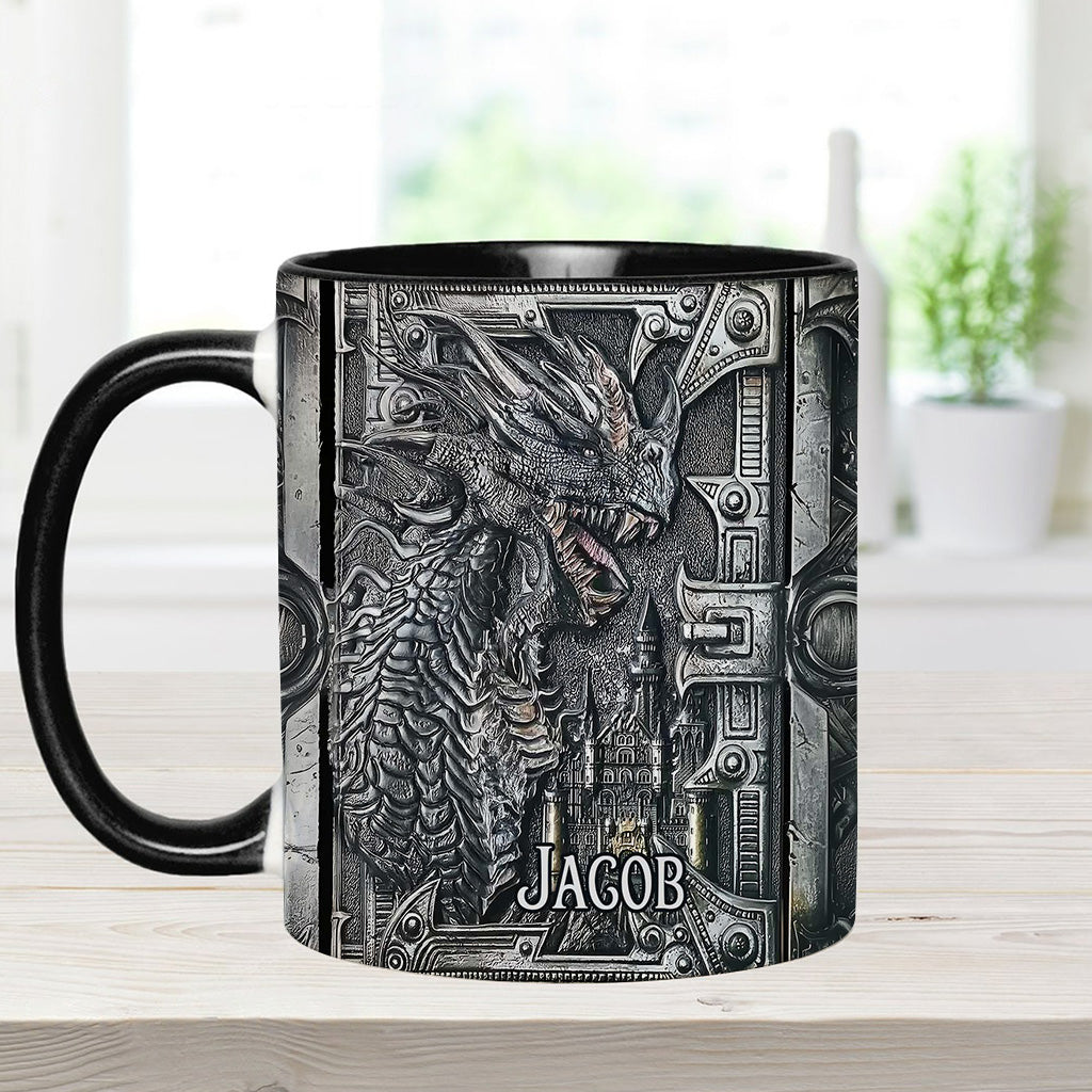 Majestic Dragon - Personalized Dragon Accent Mug