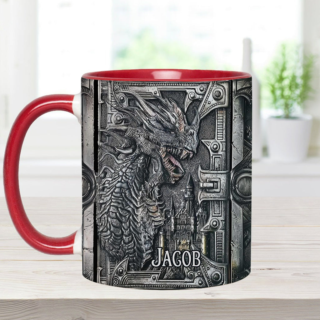 Majestic Dragon - Personalized Dragon Accent Mug