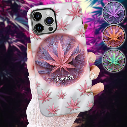 High Life - Personalized Weed Full Print Phone Case