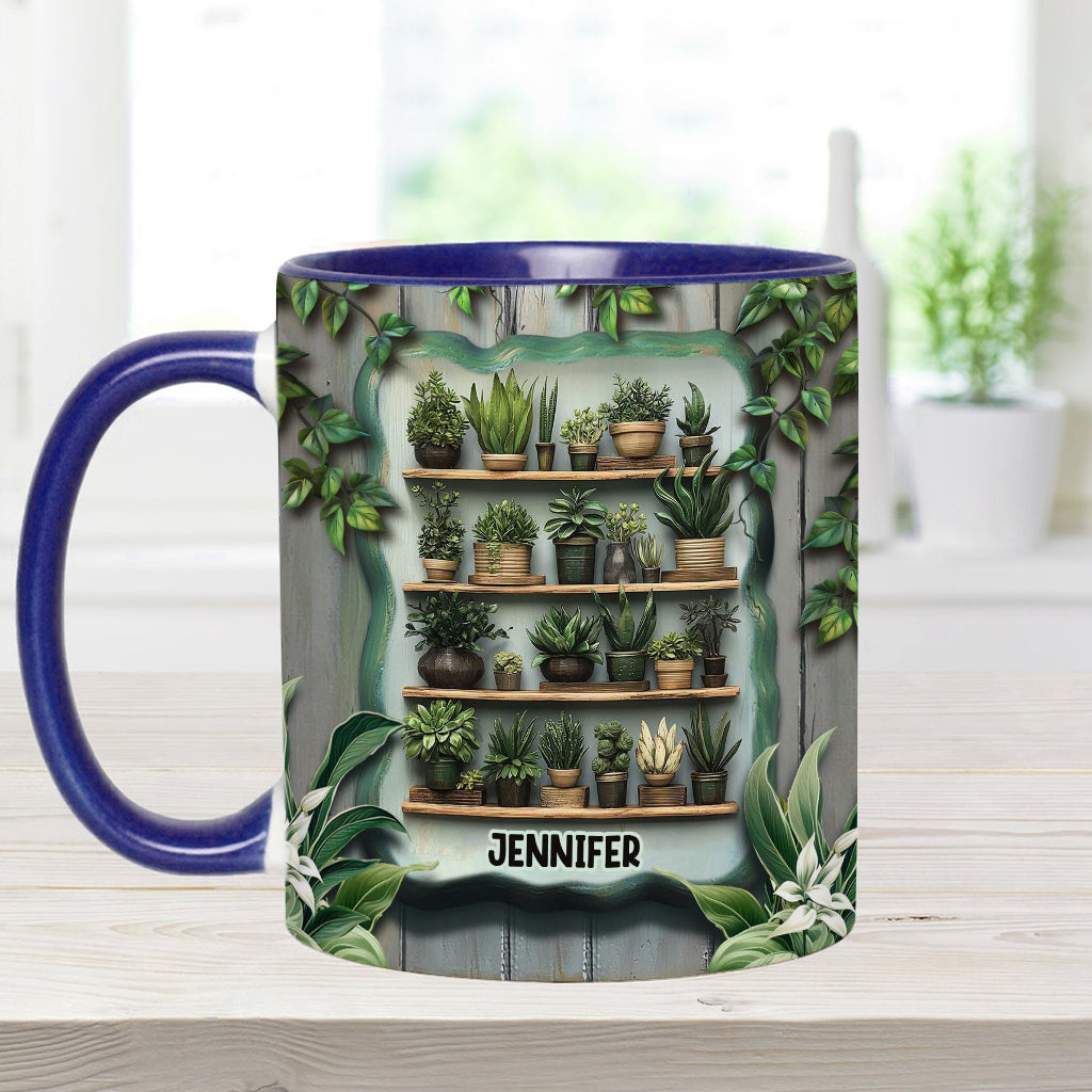 Plants Make Me Happy. You, Not So Much - Personalized Gardening Accent Mug