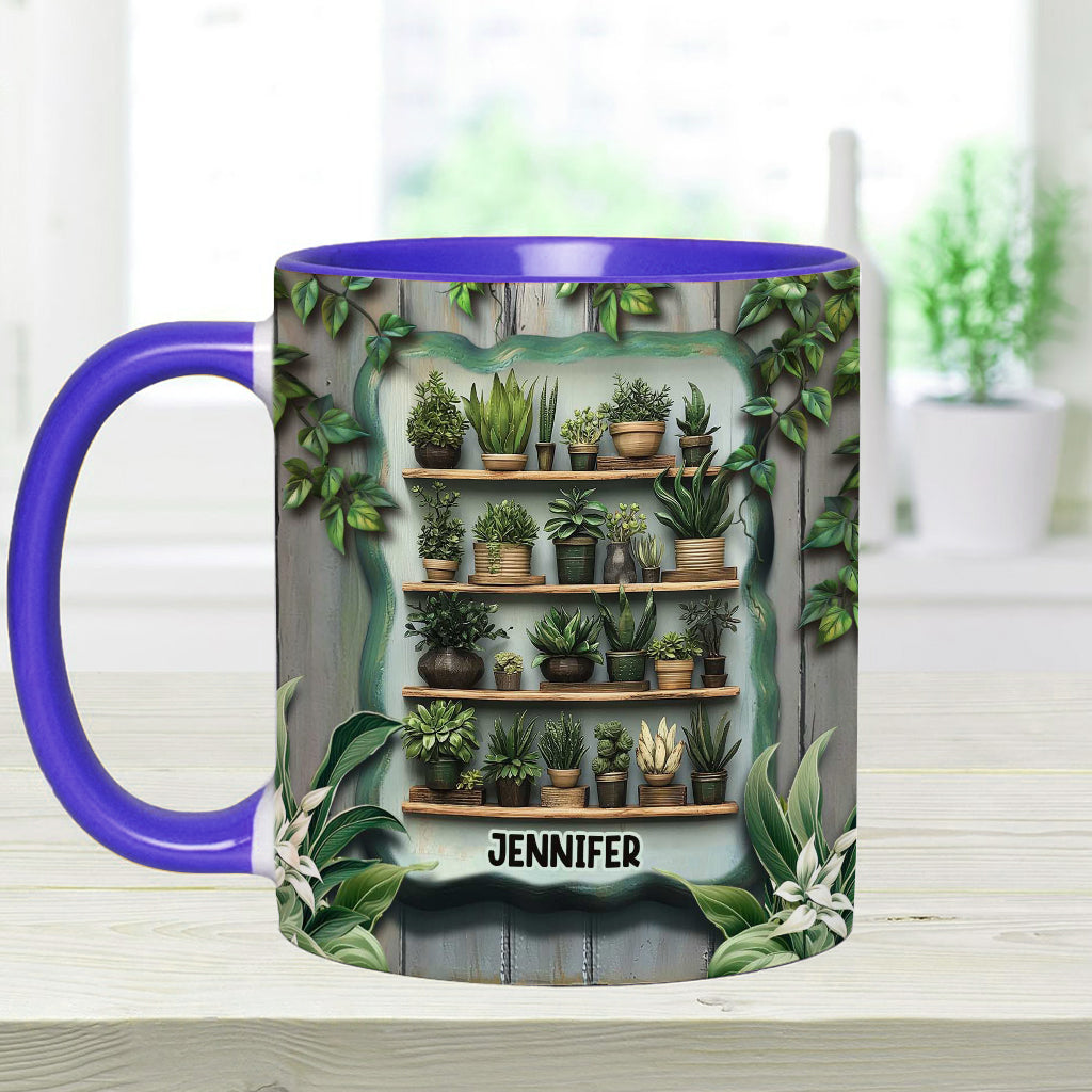 Plants Make Me Happy. You, Not So Much - Personalized Gardening Accent Mug