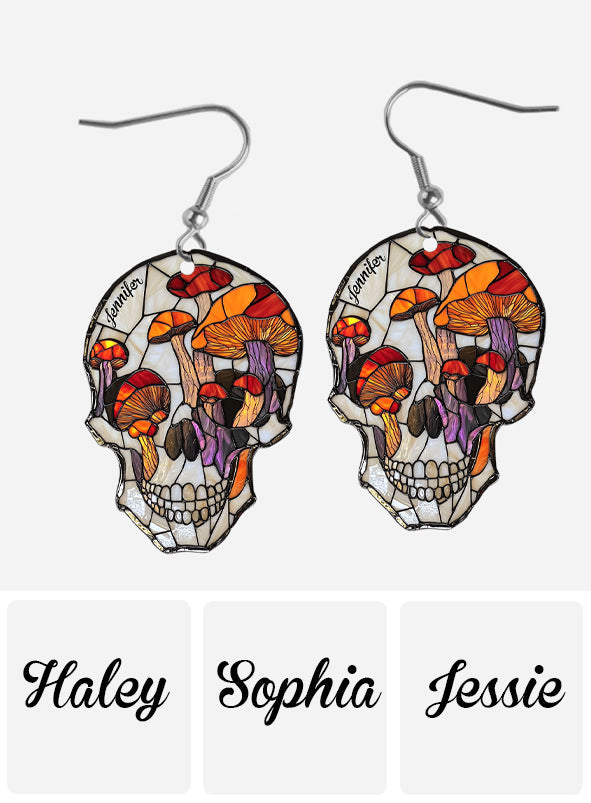 Stunning Skull - Personalized Skull Earrings
