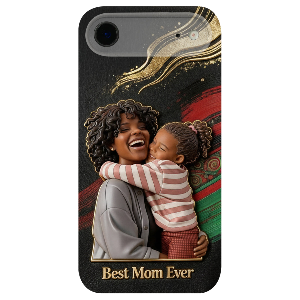 Black Pride, Black History Month - Personalized African American Leather Phone Case