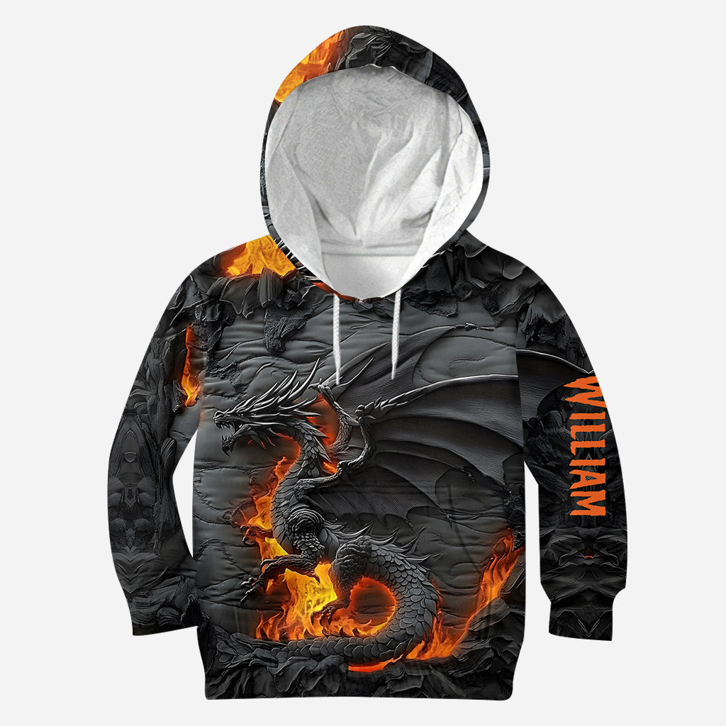 Fire Dragon - Personalized Dragon All Over Shirt