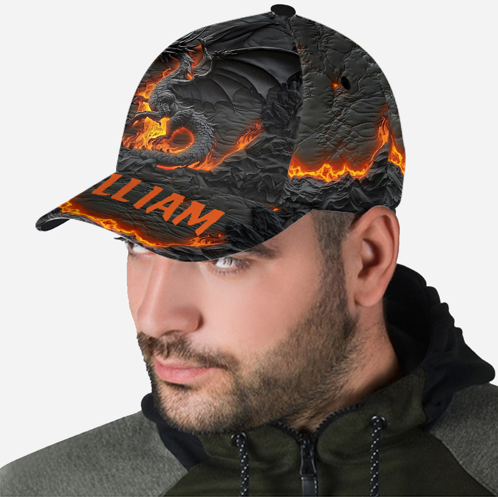 Fire Dragon - Personalized Dragon Classic Cap