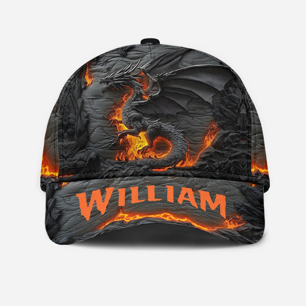 Fire Dragon - Personalized Dragon Classic Cap
