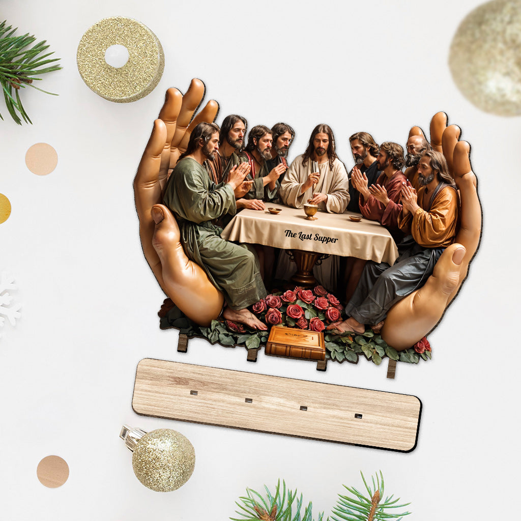 The Last Supper - Personalized Christian 1 Layered Big Freestanding