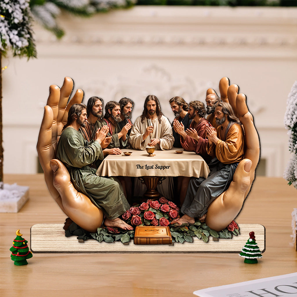 The Last Supper - Personalized Christian 1 Layered Big Freestanding