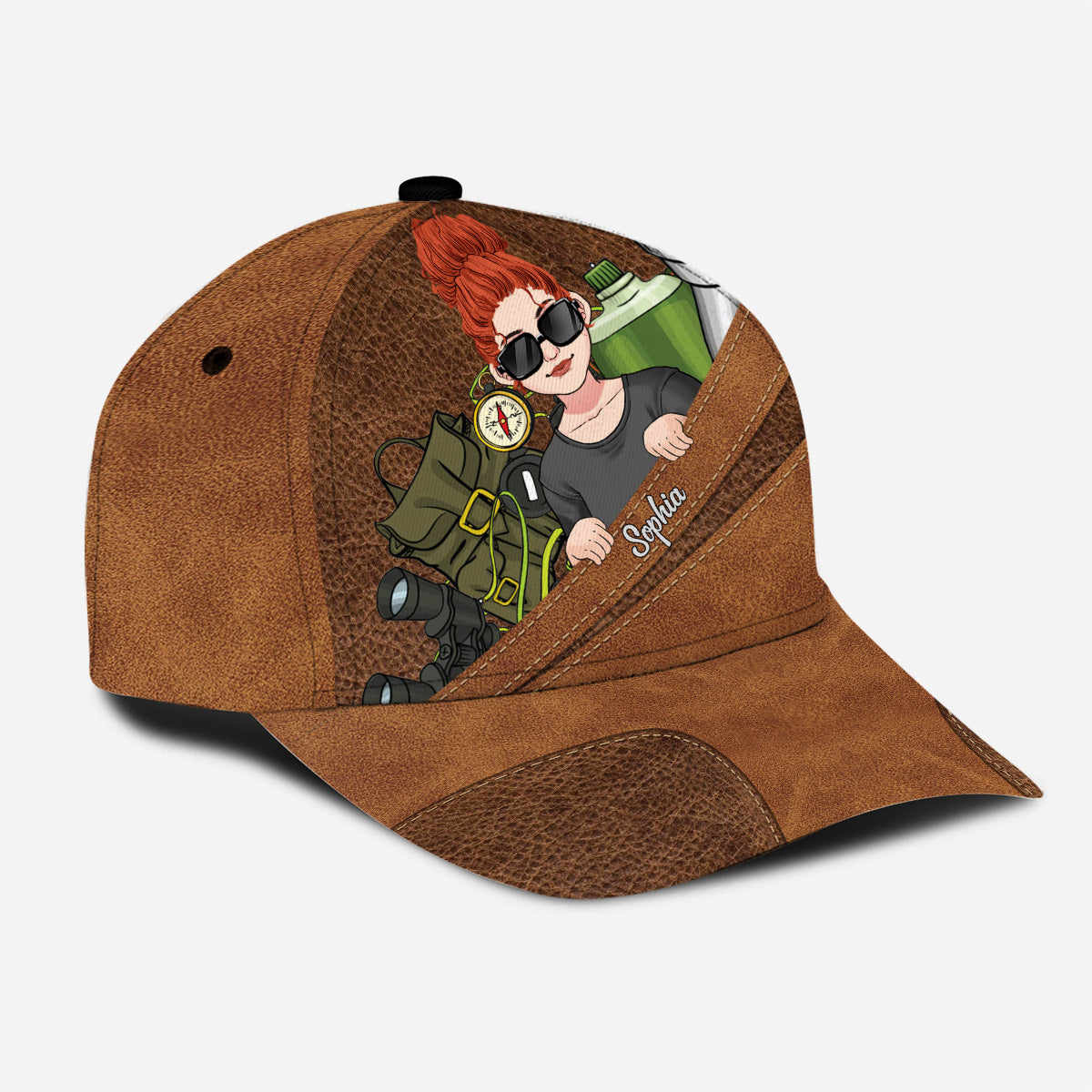 Camp Hair Don't Care - Personalized Camping Classic Cap