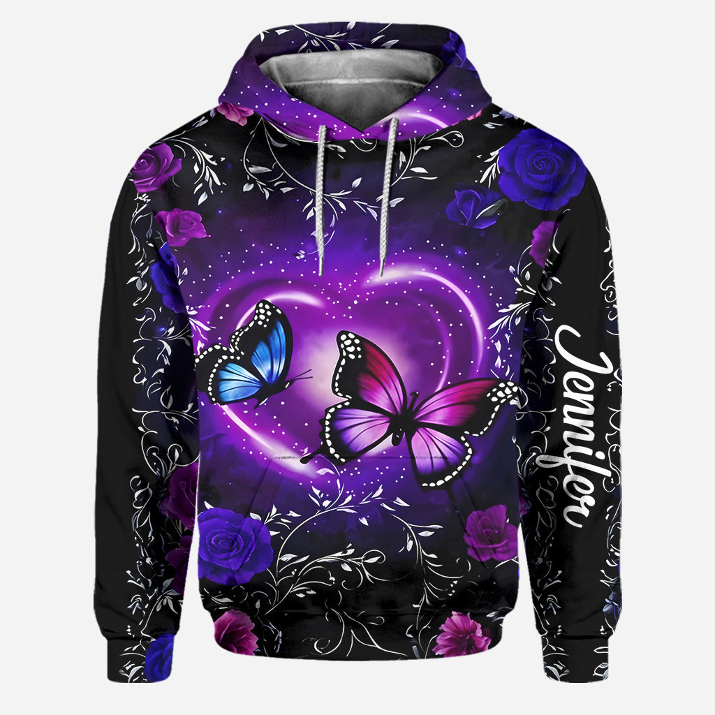 Love Butterflies - Personalized Butterfly Hoodie and Leggings