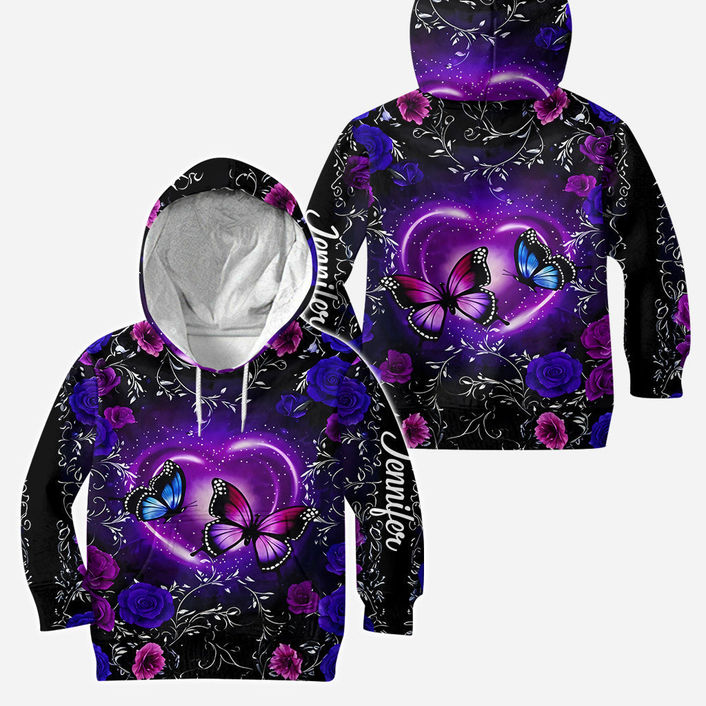 Love Butterflies - Personalized Butterfly Hoodie and Leggings