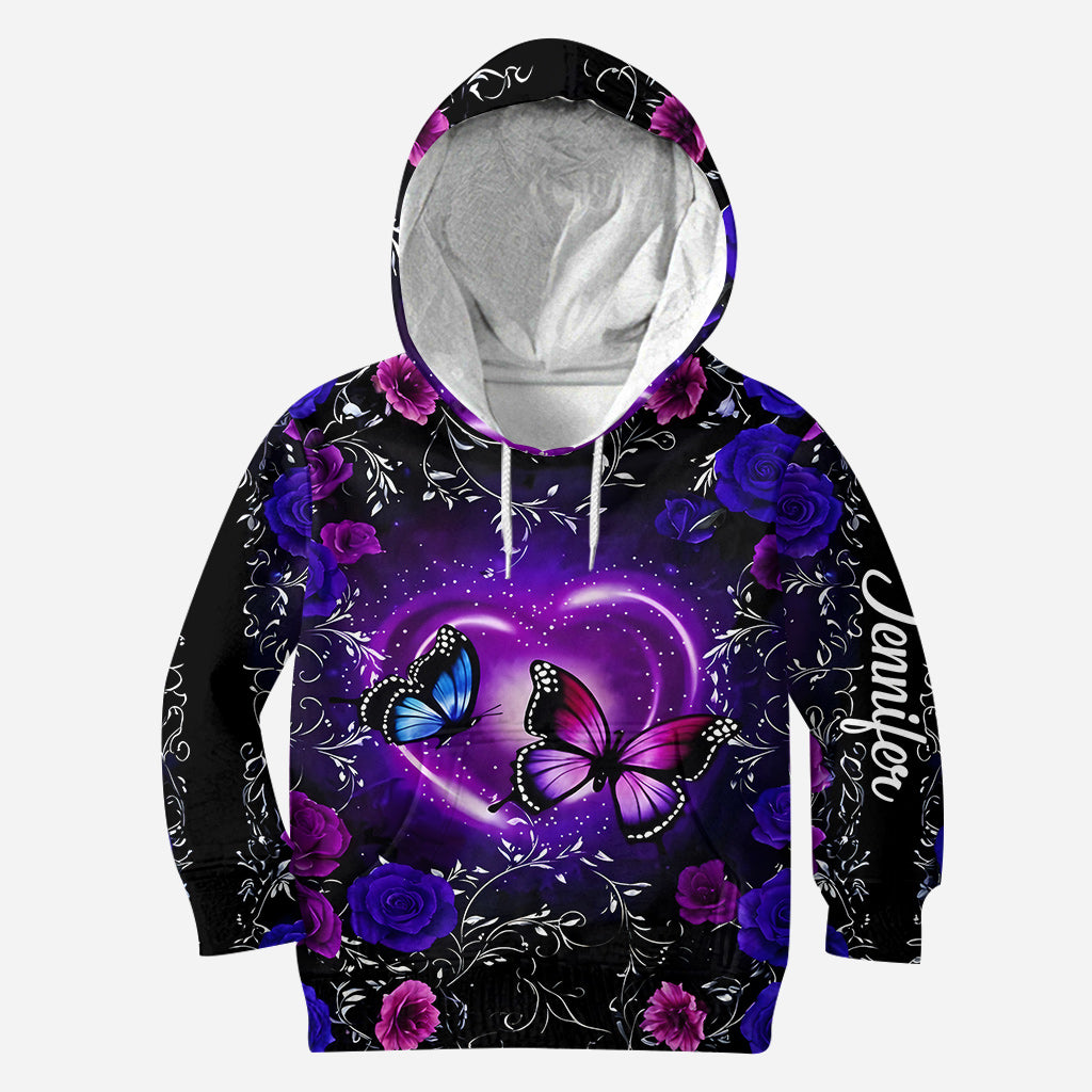 Love Butterflies - Personalized Butterfly Hoodie and Leggings