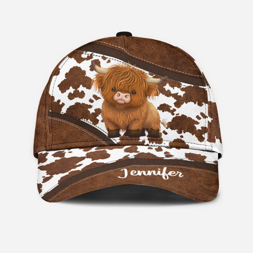 Love Highland Cows - Personalized Classic Cap