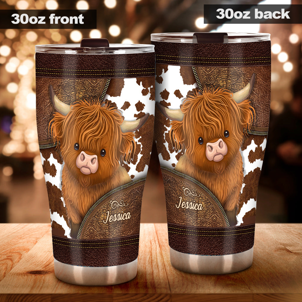 Love Highland Cows - Personalized Tumbler