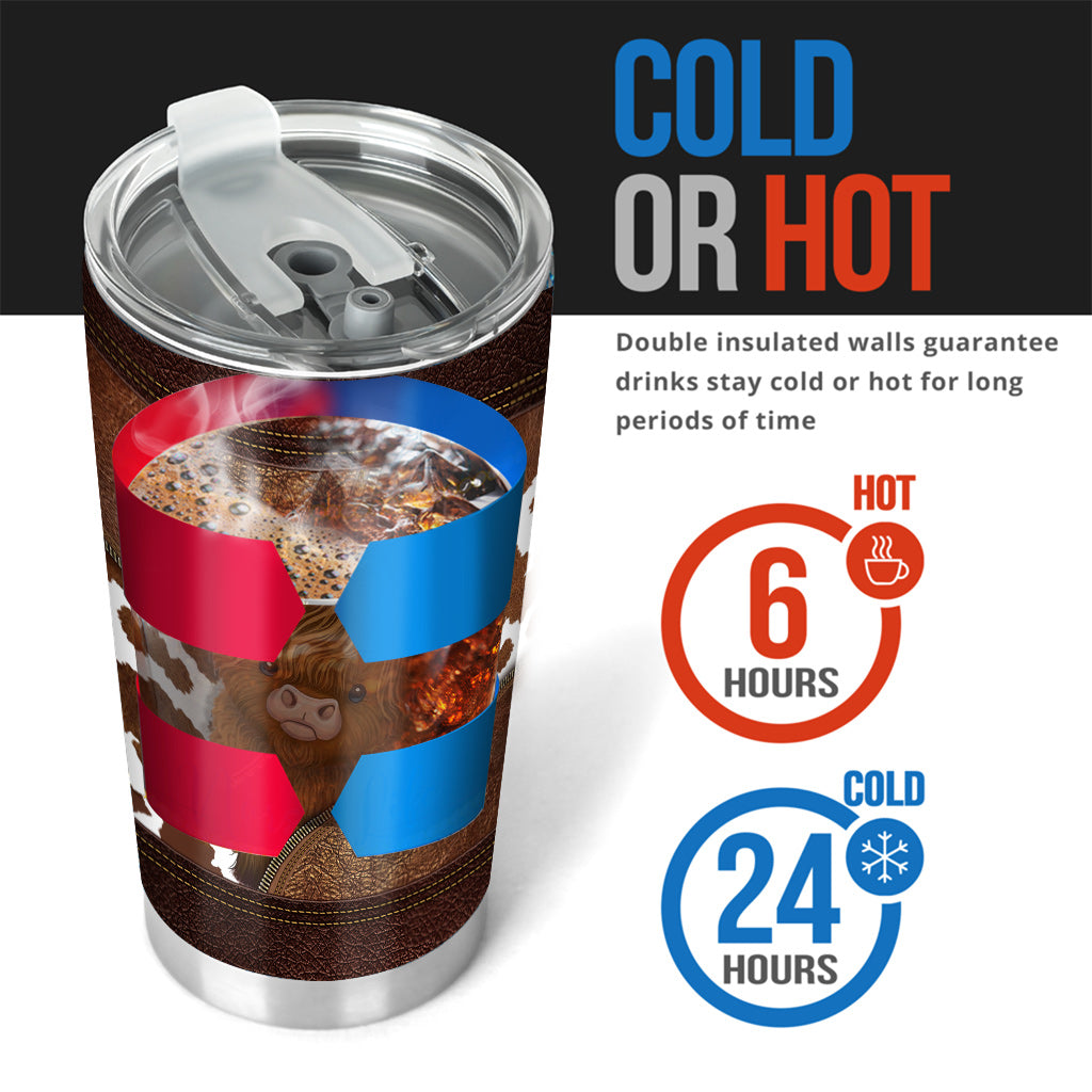 Love Highland Cows - Personalized Tumbler