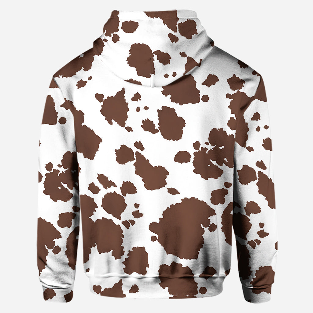 Just A Girl Who Loves Highland Cow - Personalized Highland Cow Hoodie and Leggings