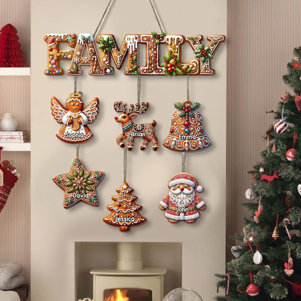 Happy Family - Personalized Family Pallet Wood Sign