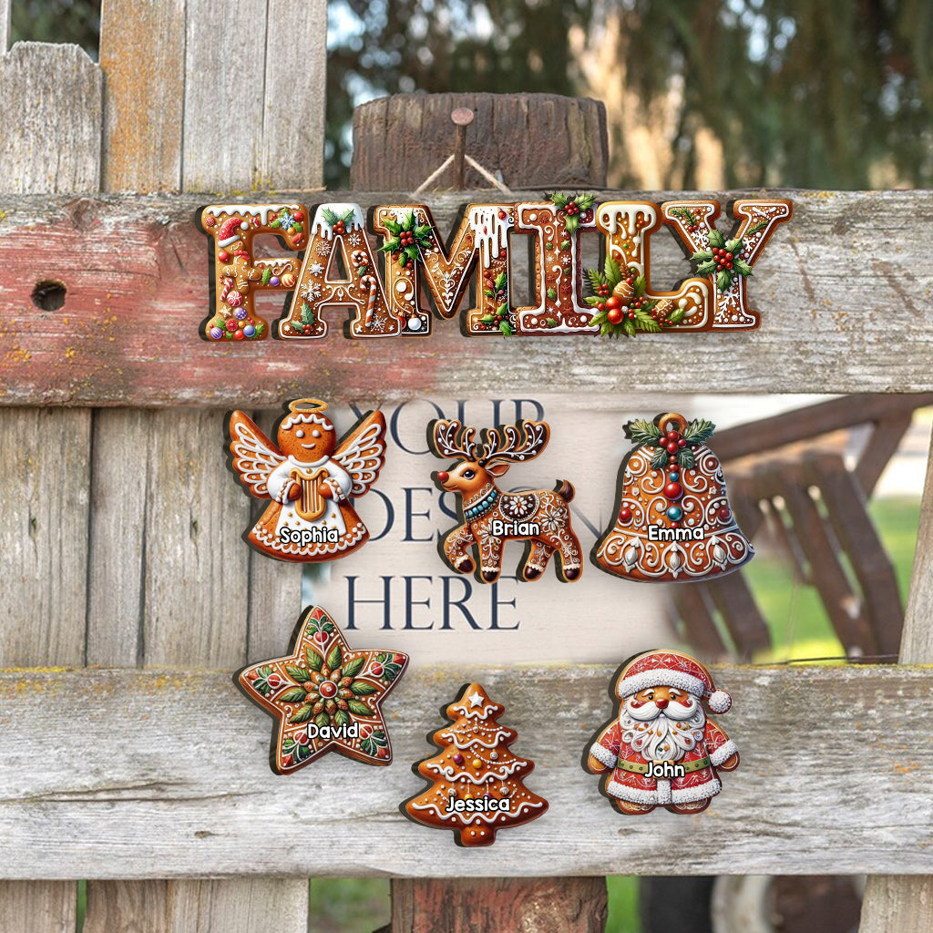 Happy Family - Personalized Family Pallet Wood Sign