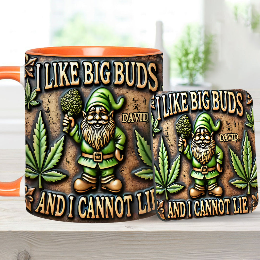 I Like Big Buds - Personalized Weed Accent Mug