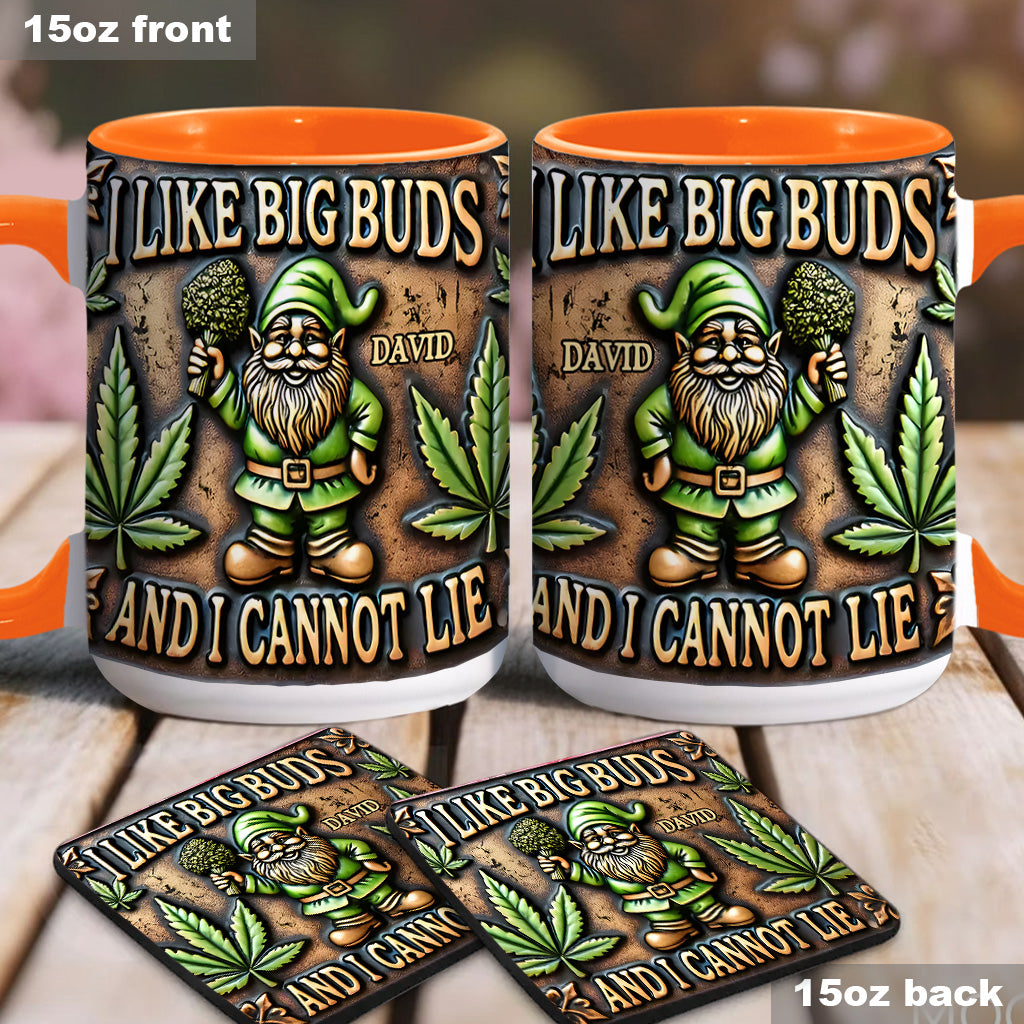 I Like Big Buds - Personalized Weed Accent Mug
