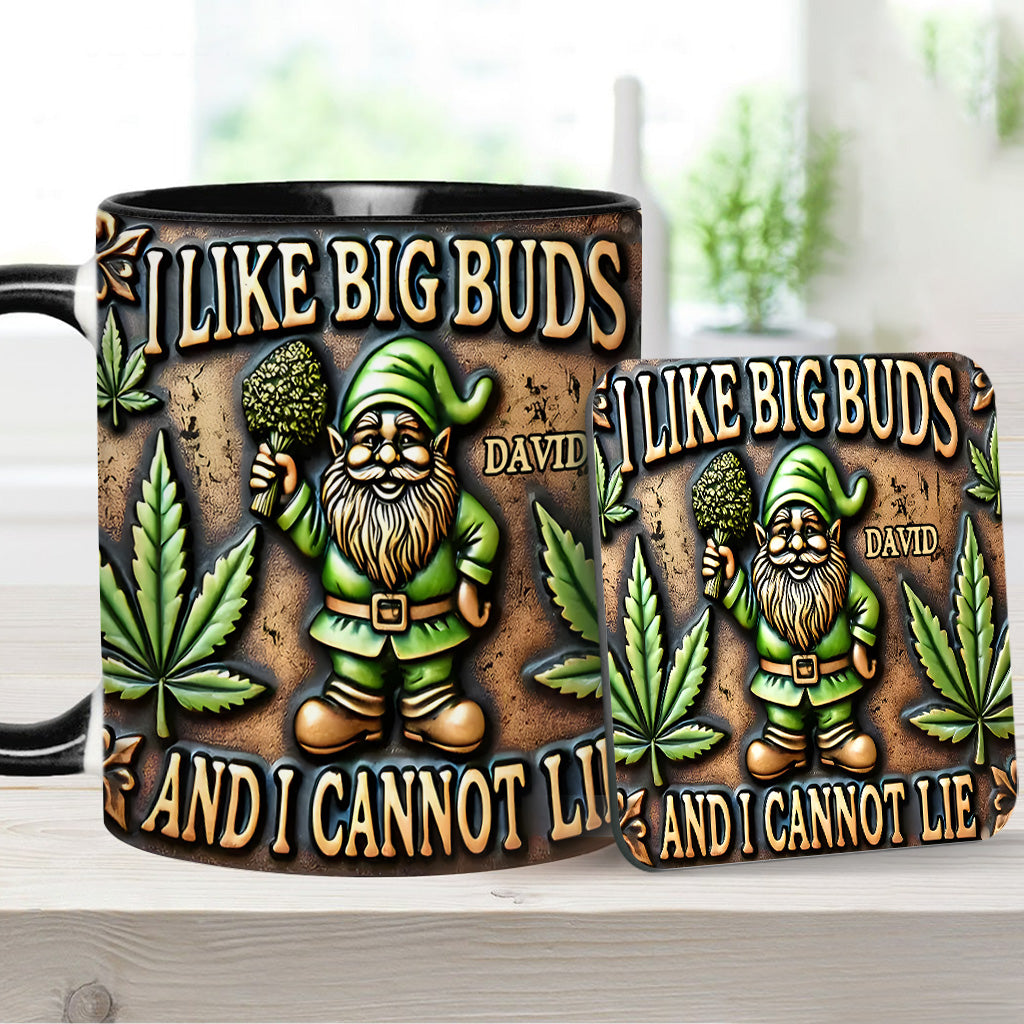 I Like Big Buds - Personalized Weed Accent Mug