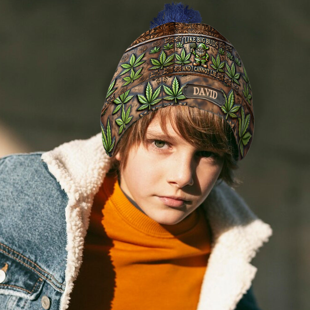 I Like Big Buds - Personalized Weed Beanie Hat