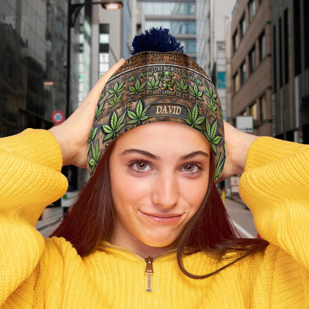 I Like Big Buds - Personalized Weed Beanie Hat