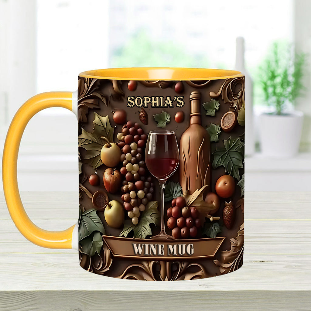 My Wine Mug - Personalized Wine Accent Mug