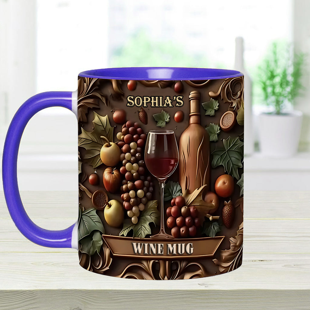 My Wine Mug - Personalized Wine Accent Mug